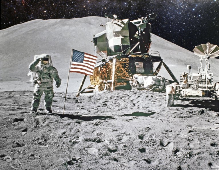 Beneath a Kennedy Moon