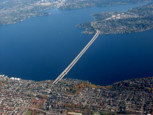 Aerial view of Seattle