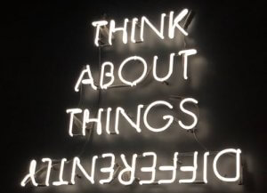 think about things