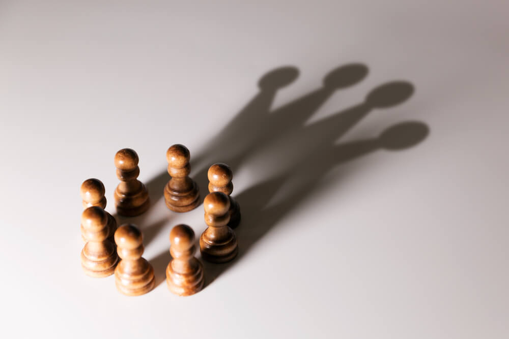 Business,Leadership,,Teamwork,Power,And,Confidence,Concept