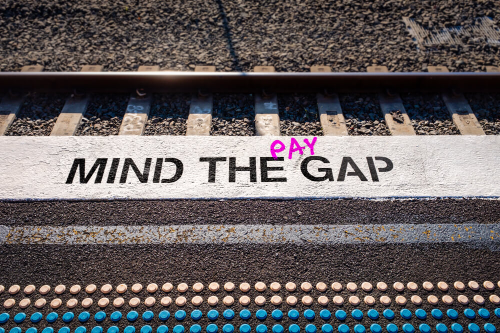 Pay,Gap,,Mind,The,Pay,Gap,Graffiti,In,Pink,,Gender