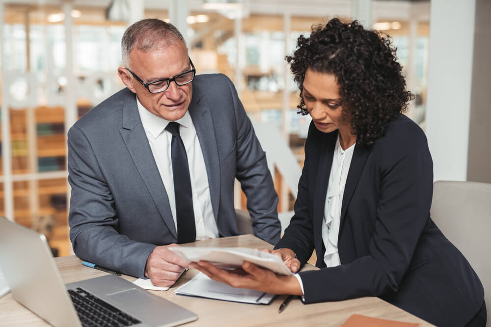Getting,A,Second,Eye,On,Her,Work job interview