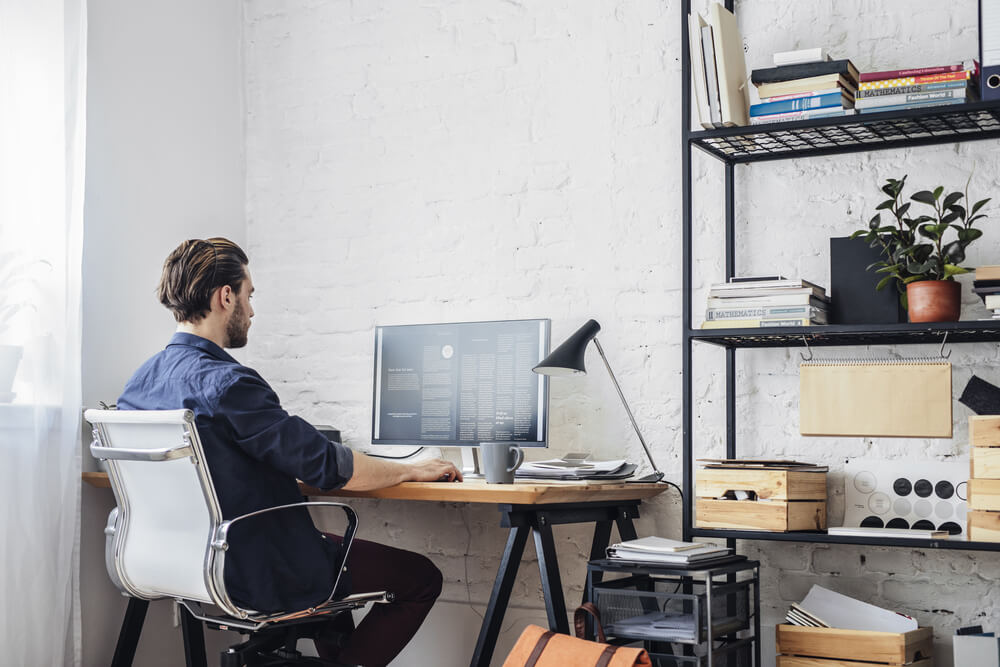 Young,Man,Working,On,His,Computer