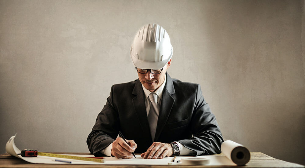 A man wearing a helmet while sitting in an office - Lexington County - Careers In Government