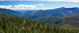 Adirondack High Peaks viewed from the prospect mountain